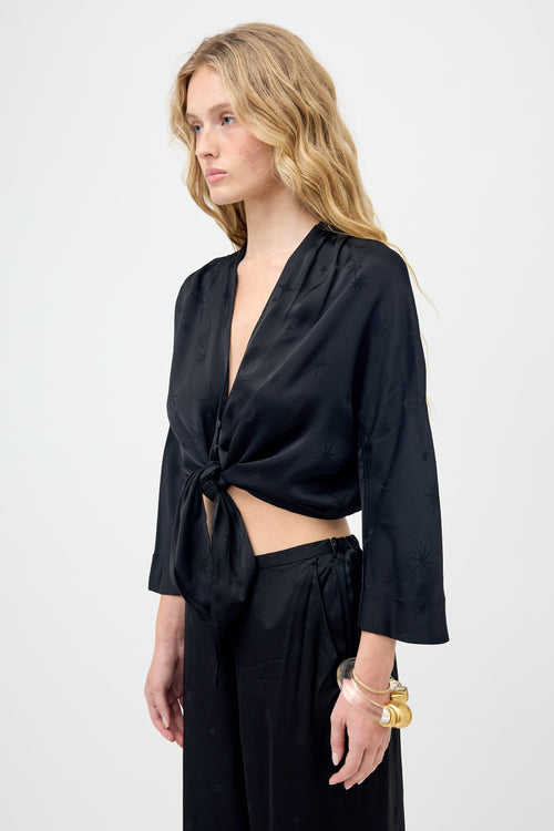 Forte Forte Satin Jacquard Set