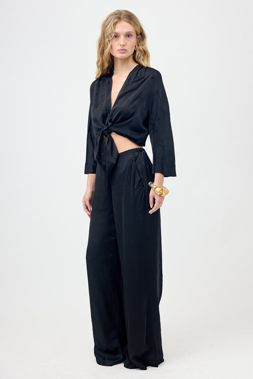 Forte Forte Satin Jacquard Set