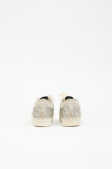 Golden Goose Glitter & Suede Hi Star Sneaker