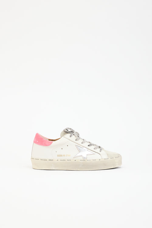 Golden Goose Leather Hi Star  Sneaker