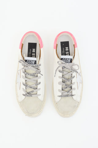 Golden Goose Leather Hi Star  Sneaker