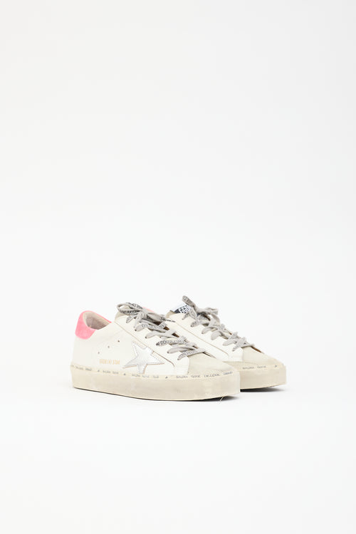Golden Goose Leather Hi Star  Sneaker