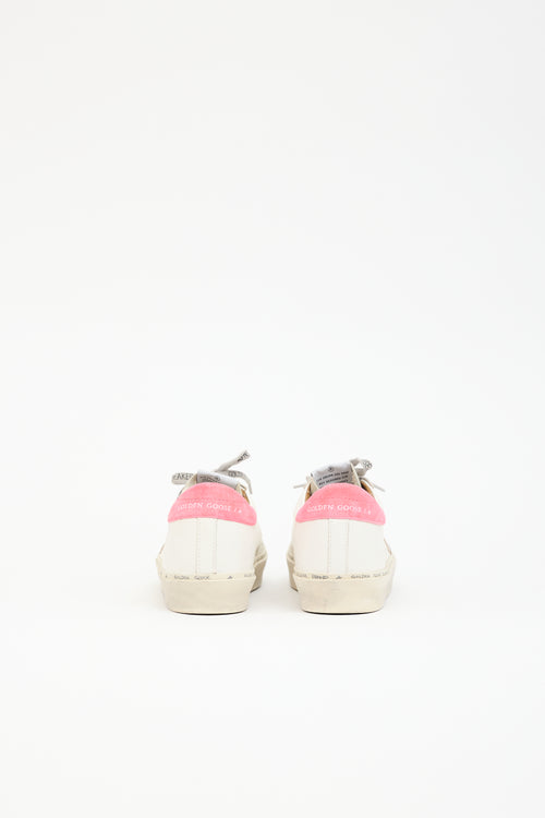 Golden Goose Leather Hi Star  Sneaker