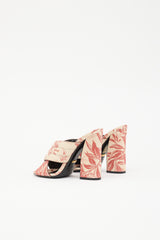 Gucci Canvas Floral Webby Mule