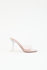 Amina Muaddi PVC Lupita Mule