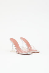 Amina Muaddi PVC Lupita Mule