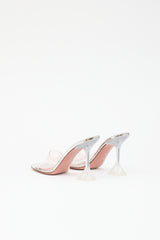 Amina Muaddi PVC Lupita Mule