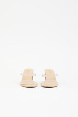 Cult Gaia PVC Eva Wedge Sandal