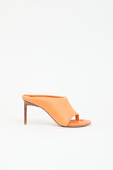 Jacquemus Leather Les Mules Limone Mule