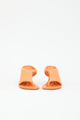 Jacquemus Leather Les Mules Limone Mule