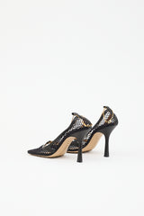 Bottega Veneta Mesh Stretch Chain Sandal