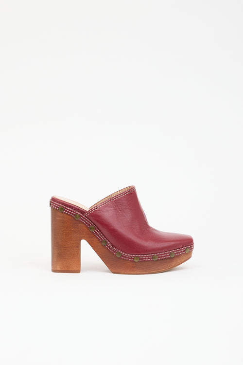 Jacquemus Leather Les Sabots Clog Mule