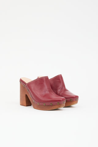 Jacquemus Leather Les Sabots Clog Mule