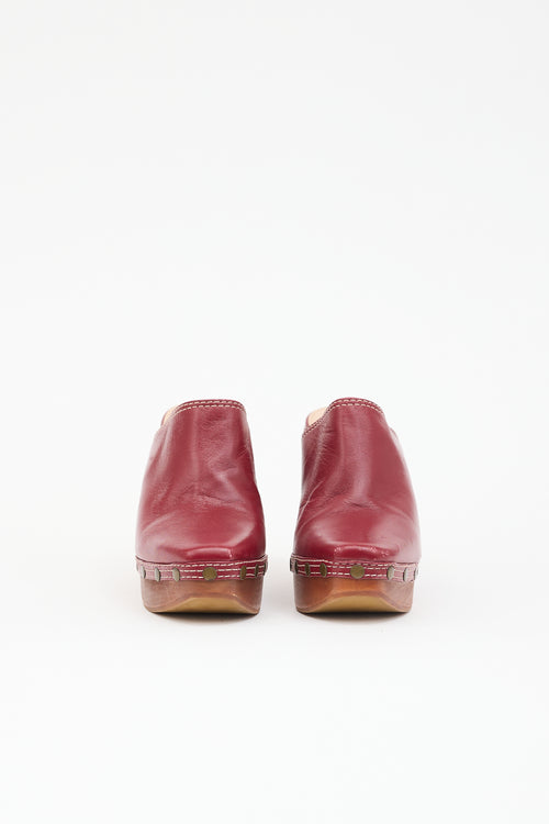 Jacquemus Leather Les Sabots Clog Mule