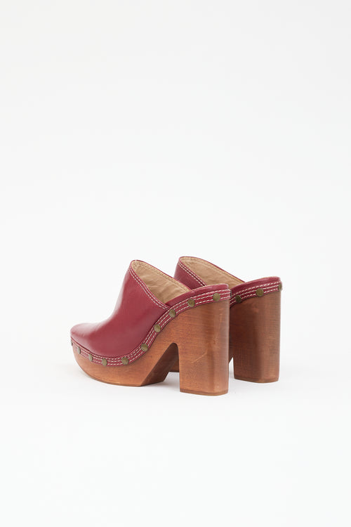 Jacquemus Leather Les Sabots Clog Mule
