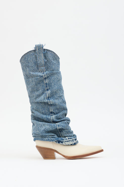 R13 Mid Cowboy Boot