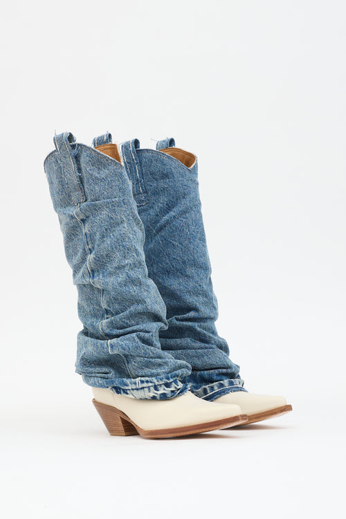 R13 Mid Cowboy Boot