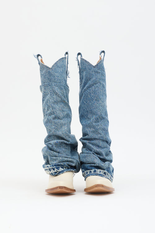 R13 Mid Cowboy Boot