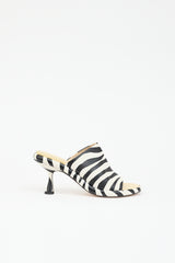 Wandler Leather Patterned Mule