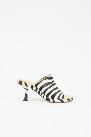Wandler Leather Patterned Mule