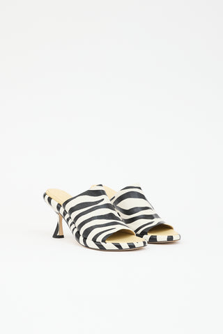 Wandler Leather Patterned Mule