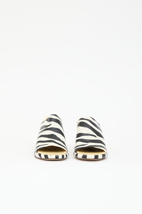 Wandler Leather Patterned Mule