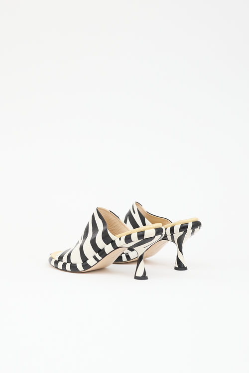 Wandler Leather Patterned Mule