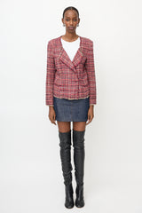 Isabel Marant Étoile Tweed Collarless Jacket