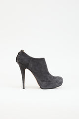 Miu Miu Suede Ankle  Boot