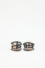 Valentino Patent Leather Rockstud Sandal
