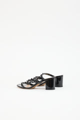 Valentino Patent Leather Rockstud Sandal