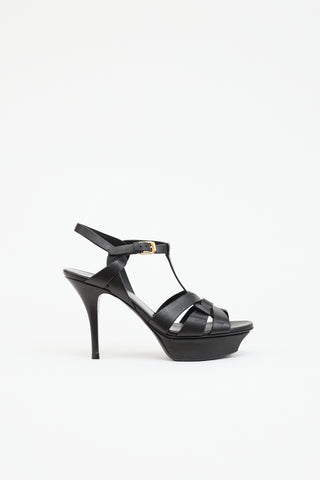 Saint Laurent Leather Tribute Sandal