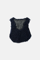 Dorothee Schumacher Shearling Cropped Vest