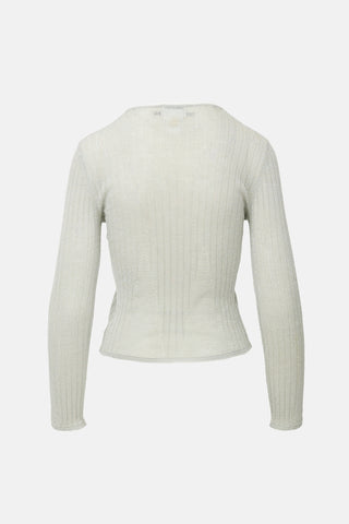 Chanel Identification FW 1999 Metallic Sweater