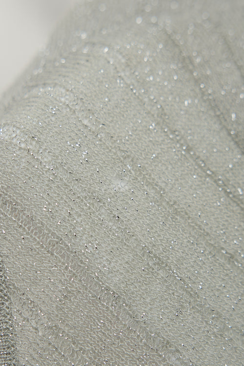 Chanel Identification FW 1999 Metallic Sweater