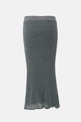 Chanel Identification FW 1999 Metallic Skirt