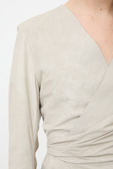Rick Owens SS 2021 Distressed Leather Jacket