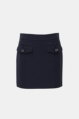 Prada 2017 Wool Mini Skirt