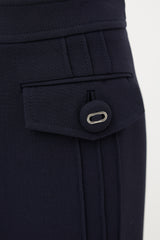 Prada 2017 Wool Mini Skirt