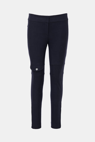 Brunello Cucinelli Wool Slim Leg Trouser