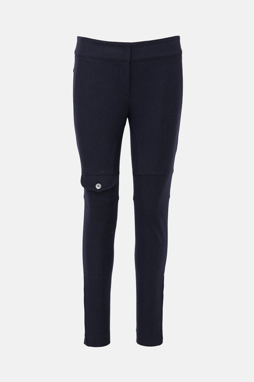 Brunello Cucinelli Wool Slim Leg Trouser