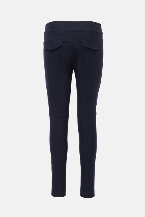 Brunello Cucinelli Wool Slim Leg Trouser