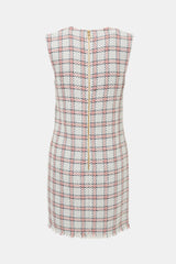 Gucci 2016 Metallic Tweed Shift Dress