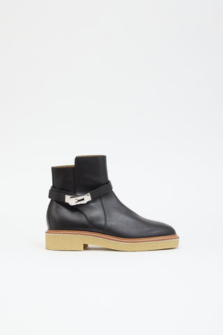 Hermès Leather History Ankle Boot