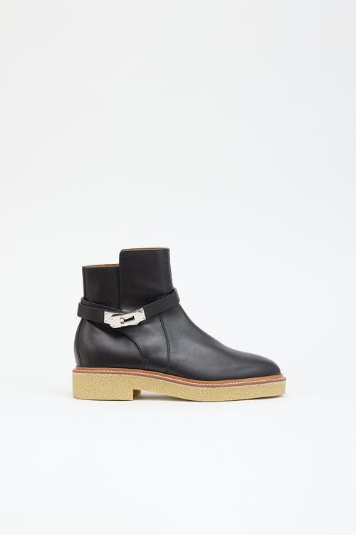 Hermès Leather History Ankle Boot