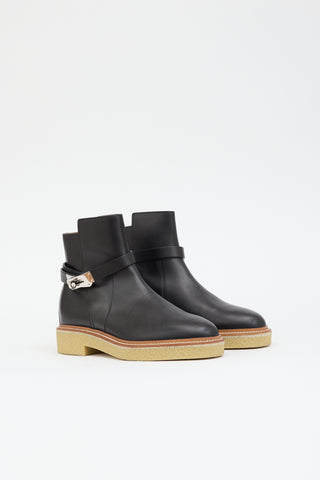 Hermès Leather History Ankle Boot