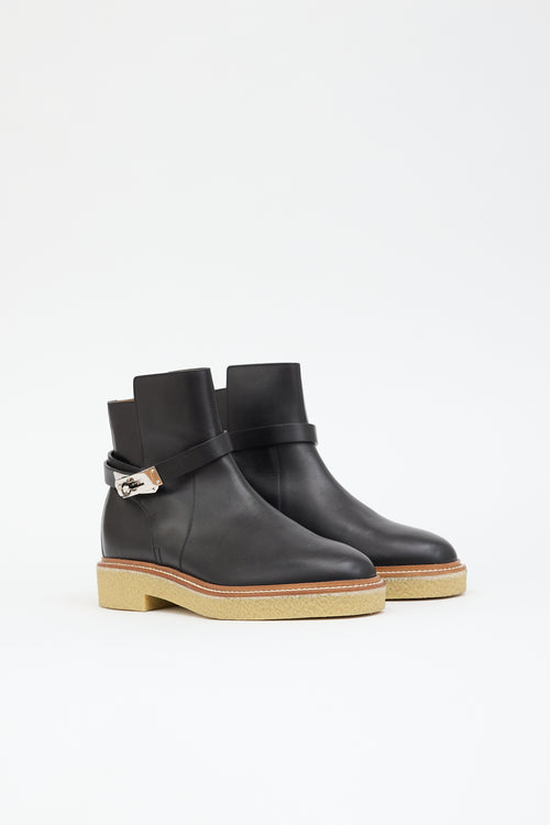 Hermès Leather History Ankle Boot