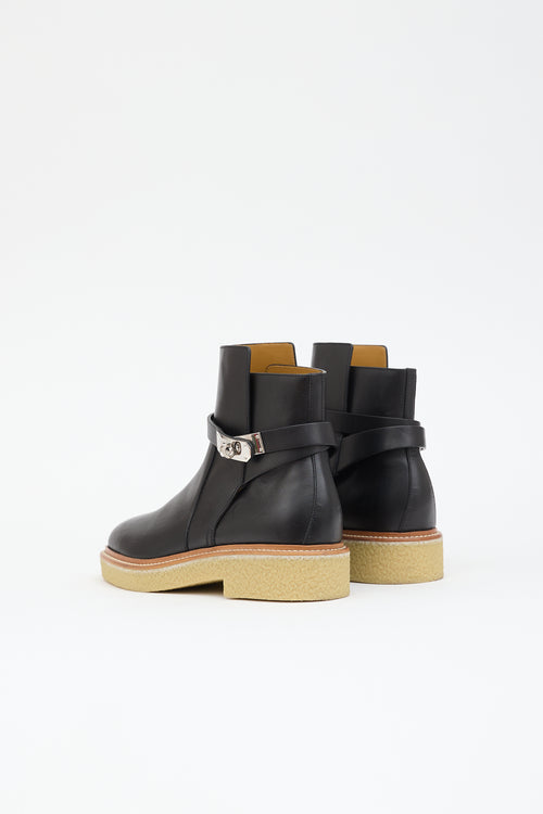 Hermès Leather History Ankle Boot