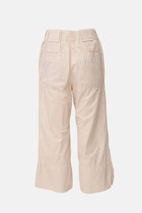 Issey Miyake Cropped Straight Leg Pant