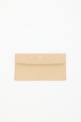 Chanel Quilted Leather CC Pouch